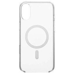Чехол накладка для iPhone 16 Plus Clear Case MagSafe (прозрачный)