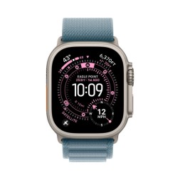 Apple Watch Ultra 3, 49 mm, Alpine Loop (бежевый/бирюзовый), размер M