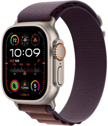 Часы Apple Watch Ultra 2 GPS + Cellular, 49 мм ремешок Alpine (индиго), размер M