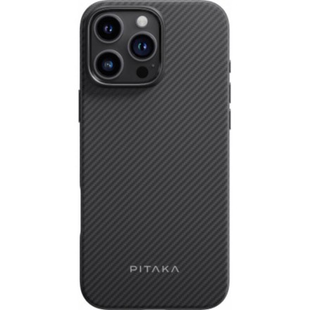 Чехол для iPhone 16 Pro Pitaka Military-Grade Protective Case противоударный (черный)