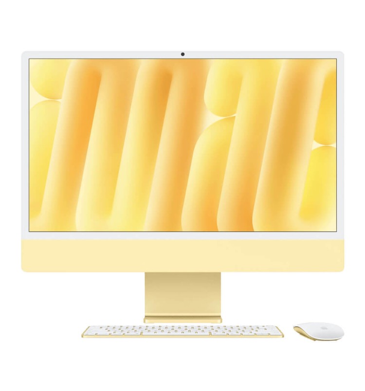 Моноблок Apple iMac 24" Retina 4,5K (M4 10C CPU, 10C GPU) 24/1TB SSD, желтый