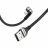 Кабель Baseus Green U-shaped Lamp Mobile Game USB - Lightning 1 м (черный)